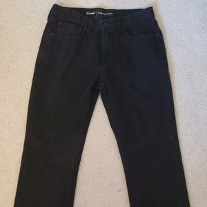 Old Navy Men's 32x30 Black Jeans/Pants, Straight Fit (inseam measures 29")